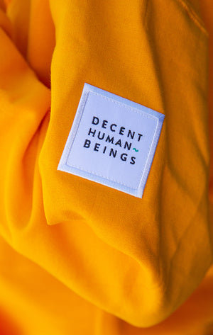 PATCH HOODIE - YELLOW