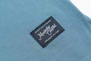 CIRCLE LOGO T-SHIRT - SLATE BLUE
