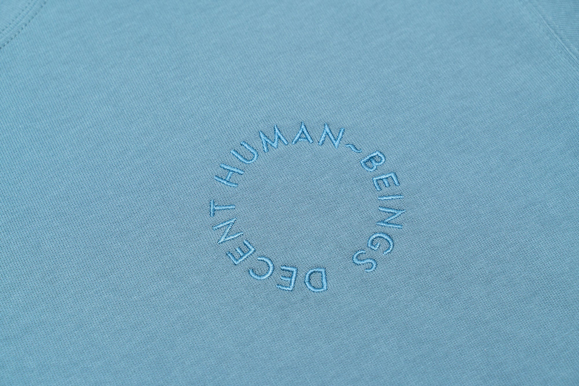 CIRCLE LOGO T-SHIRT - SLATE BLUE