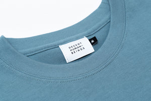 CIRCLE LOGO T-SHIRT - SLATE BLUE