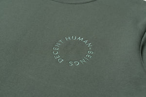 CIRCLE LOGO CREWNECK - SAGE