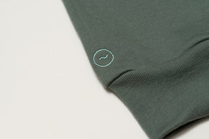 CIRCLE LOGO CREWNECK - SAGE