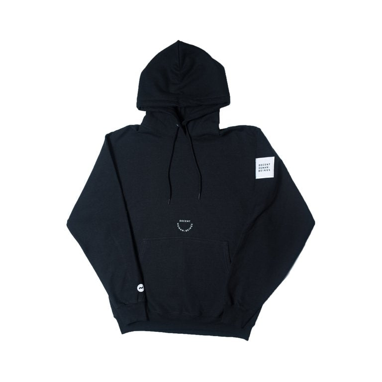 PATCH HOODIE - BLACK