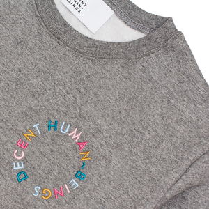 CIRCLE LOGO CREWNECK - GREY