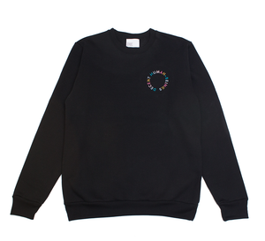 CIRCLE LOGO CREWNECK - BLACK